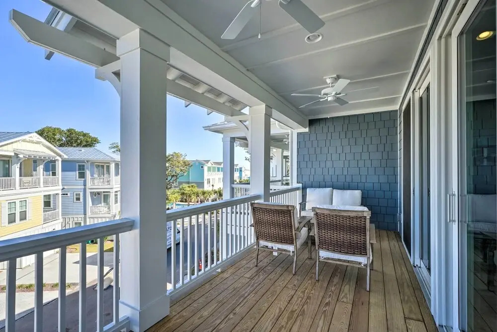 Kure Beach Townhome: Short Walk to the Beach!
