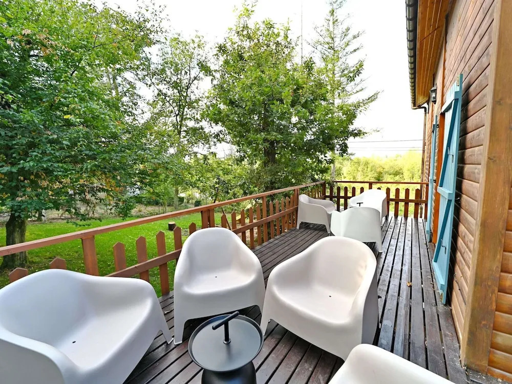 Chalet in Biron With Sauna and Nature Views