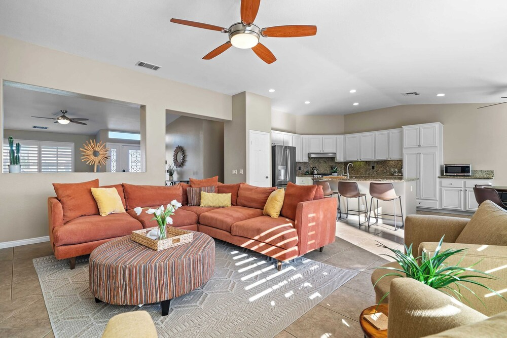 La Quinta Desert Haven Luxe Stay w/ Private Pool, Hot Tub, Pool Table