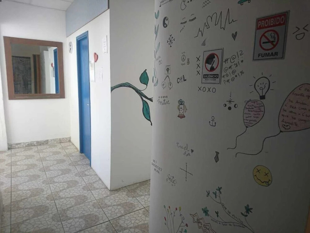Hostel Calábria na Vila Madalena junto a alegria da Vila