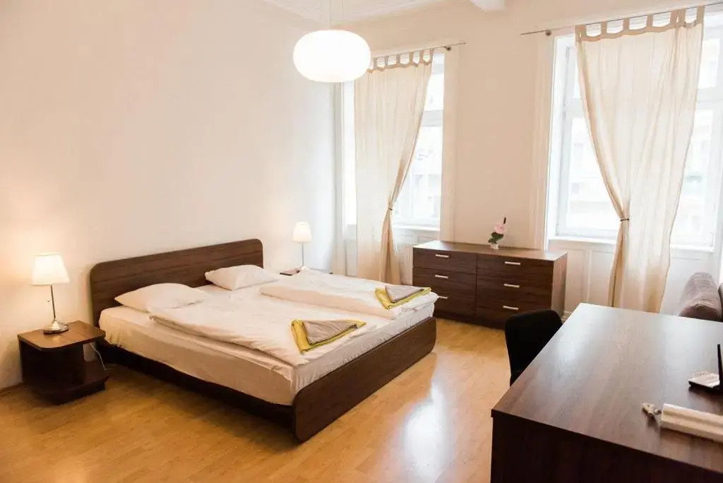 Lion Apartments in historical center, Bratislava Old Town