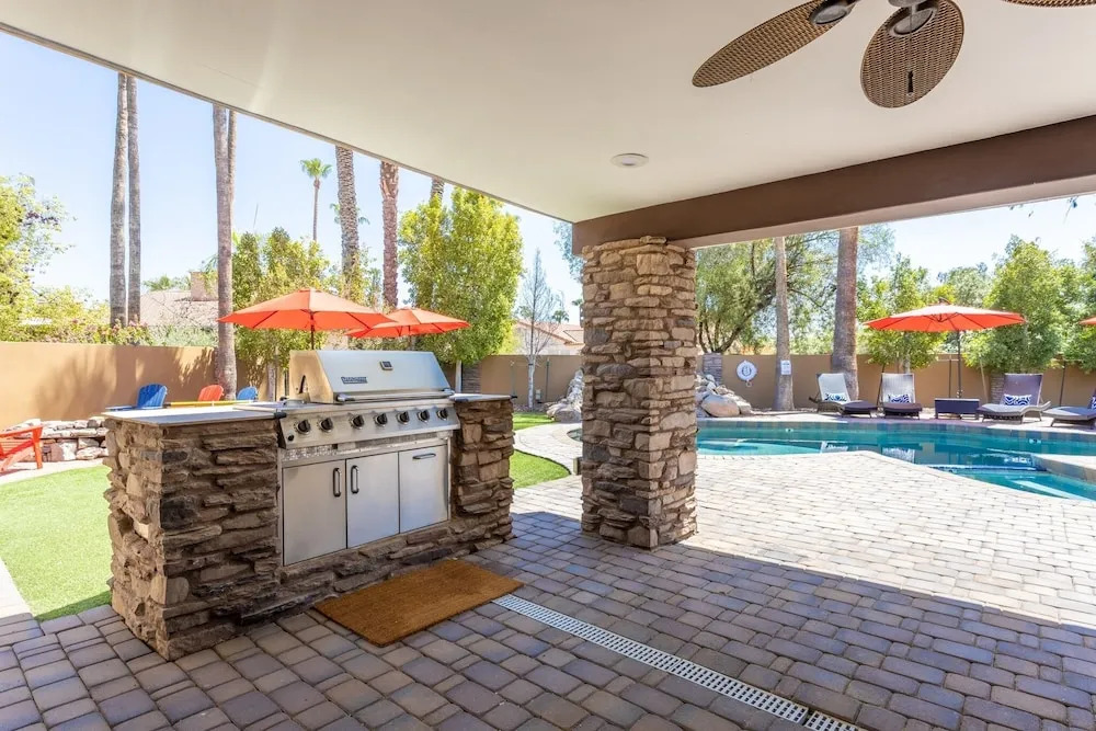 New Listing! Luxe Oasis: Pool, Spa & 2 Game Rooms Home