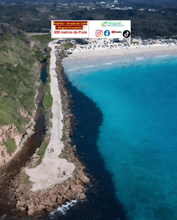 Arraial do Cabo - Prainha - Aluguel econômico