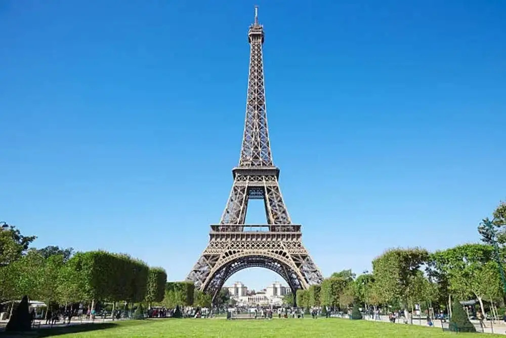 Amazing View eiffel Tower