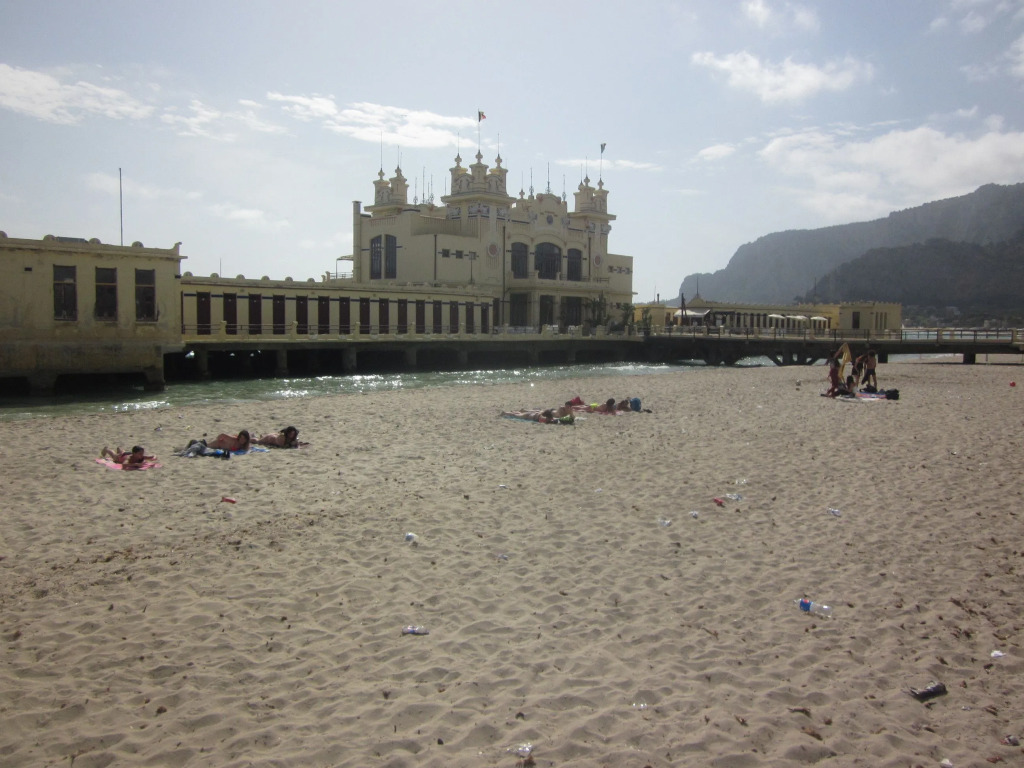 Mondello beach holiday