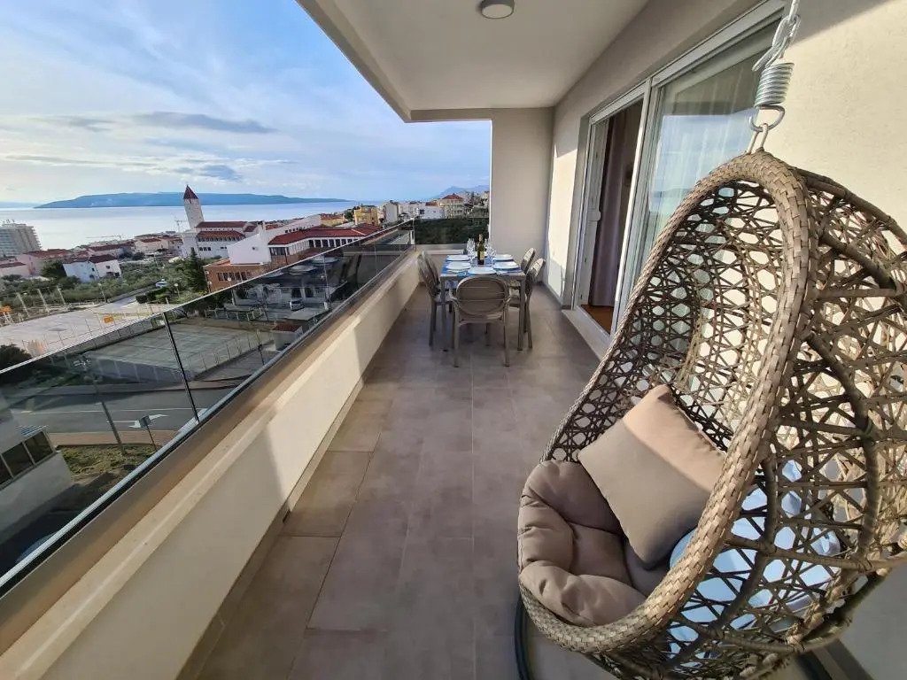 Mariposa Makarska 83m2 new apartment with garage