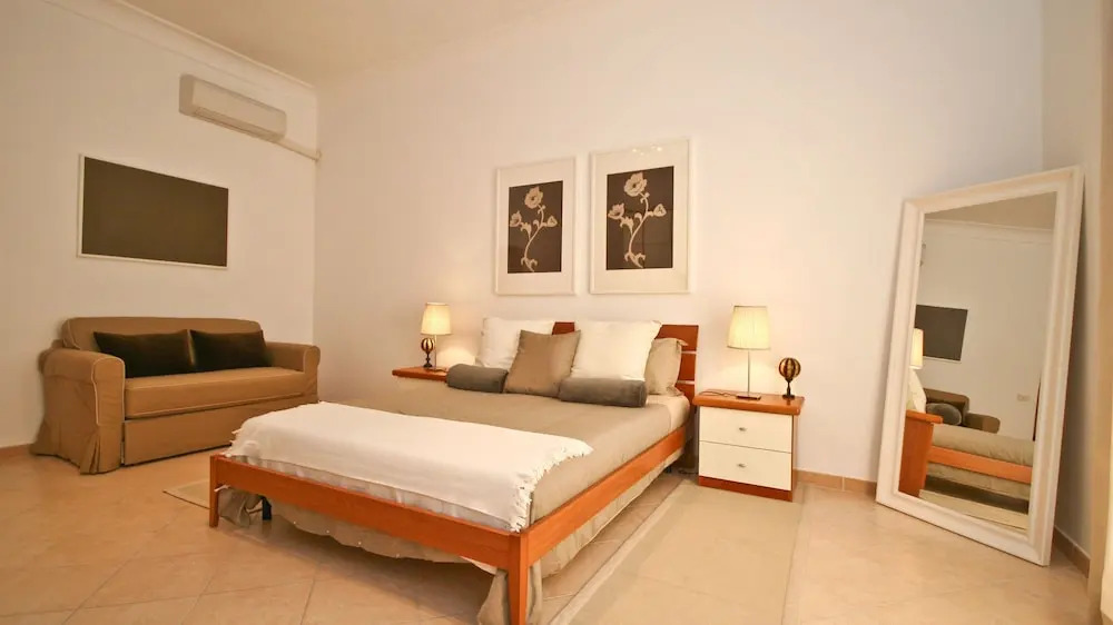 Rental In Rome Red And White Apartment