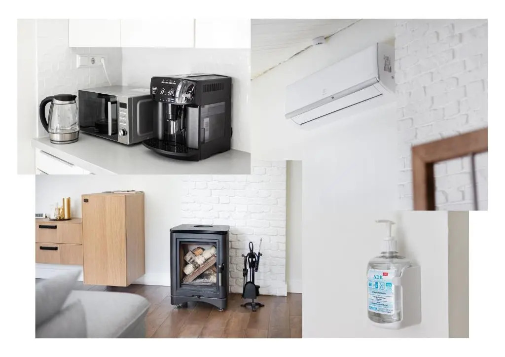 3 Bedroom Apartment 24h self check in, free parking, Ac, fireplace