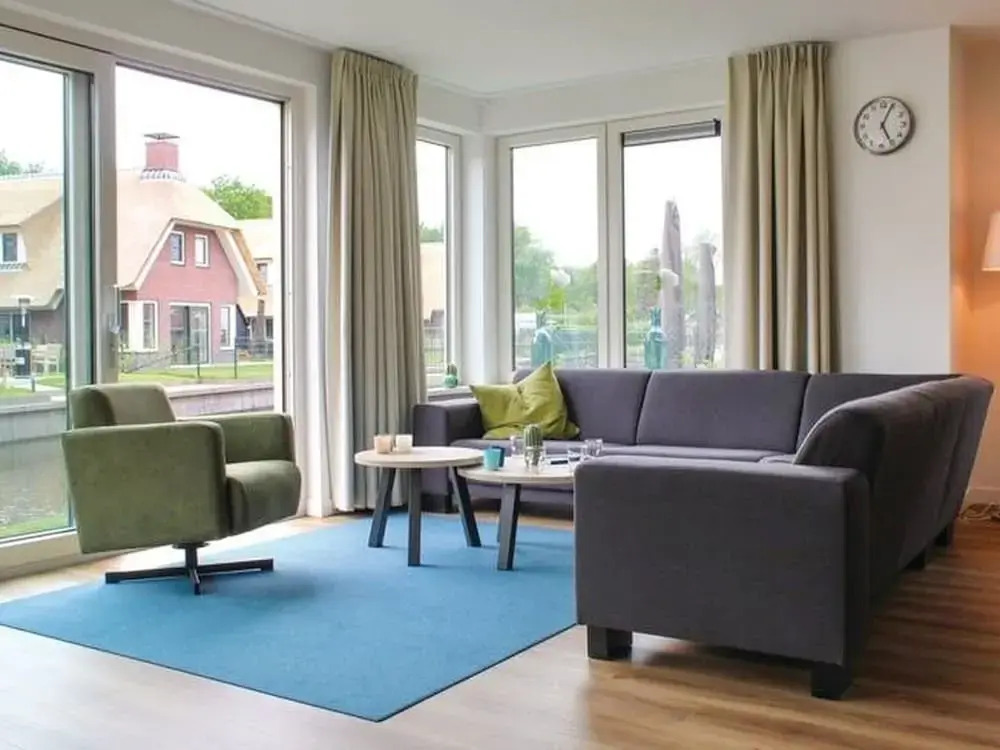 Villa in Friesland with Sauna by Water
