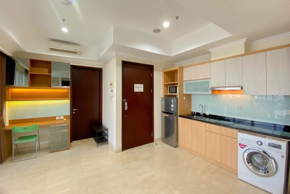 Spacious And Combined 2Br At Menteng Park Apartment