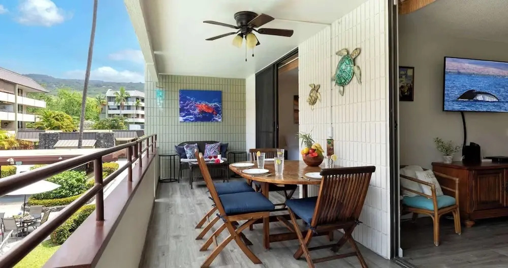 Oceanfront Condo 117 in Kailua-kona