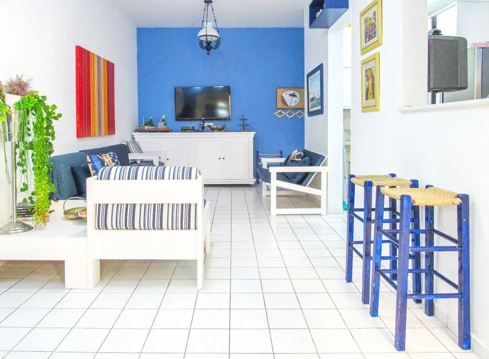 Apartamento a 70m da Praia de Pitangueiras SP