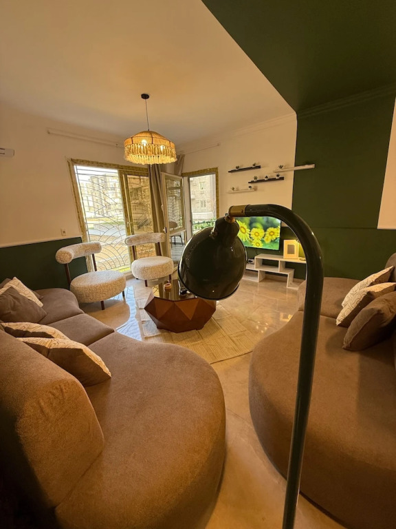 Unique 3-bedroom Apartment in First Al Sheikh Zayed, Cairo