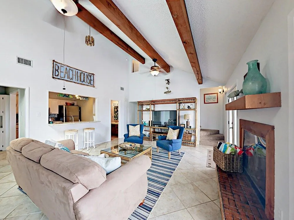 3BR w/ Pool & Big Gulf-view Deck Steps to Beach 3 Bedrooms 3 Bathrooms