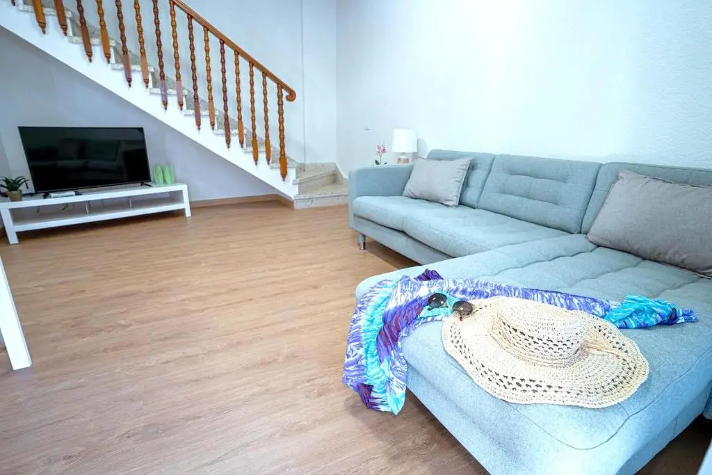 2 bedrooms appartement with city view shared pool and enclosed garden at Arona 1 km away from the beach