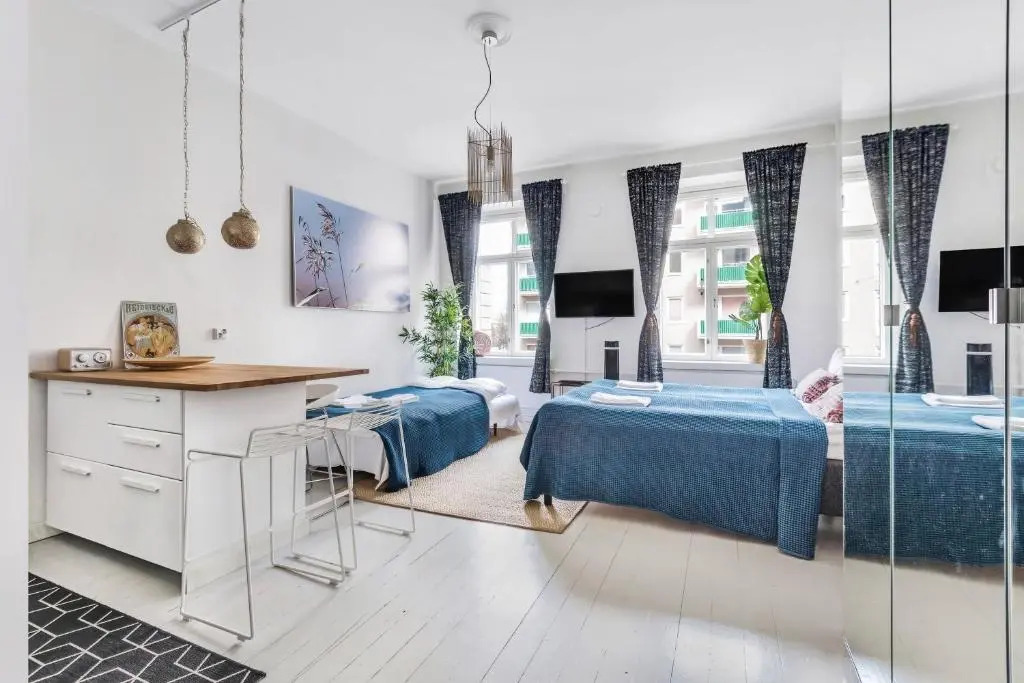 WeHost Bright Studio for 6 Kallio Travellers