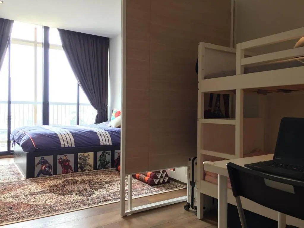 Price 2 Space 4/500m Bts/skytop Pool/mobi Wifi#37