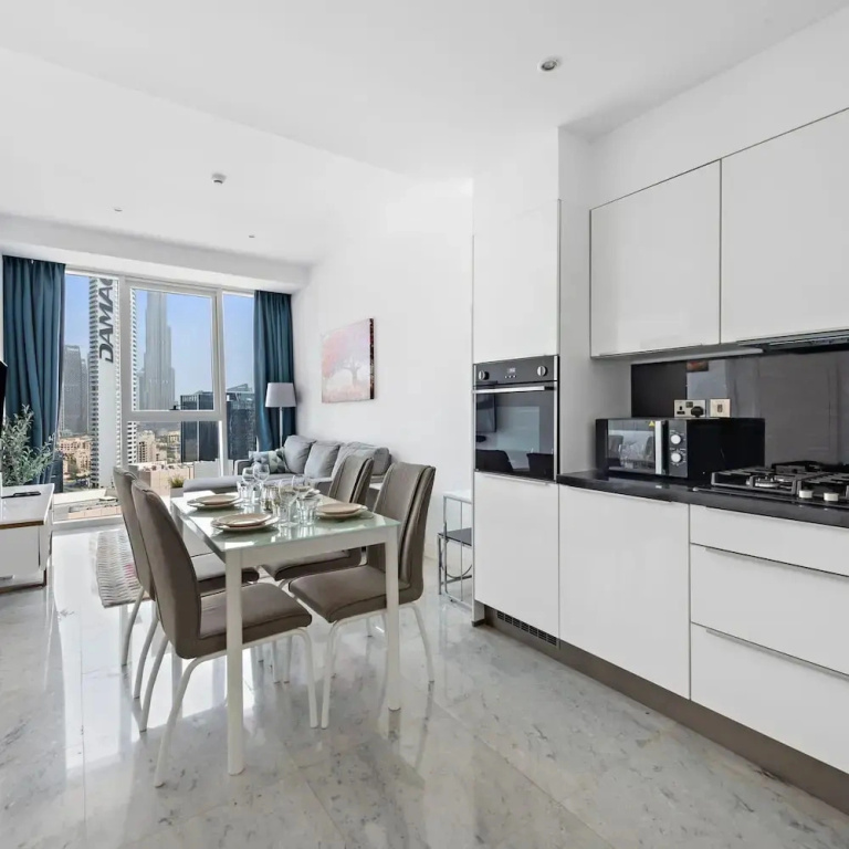 Appart in Business Bay With Amazing Burj View