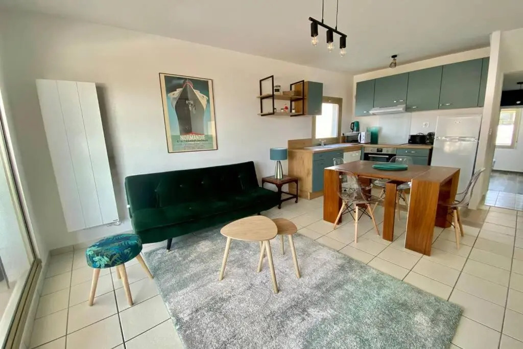 Cosy appt 4* face à Pontaillac - parking & WIFI