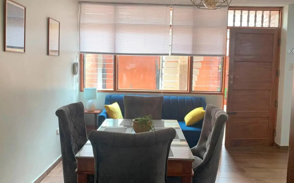 Hermoso dpto amoblado, 1 piso, wifi, terraza y cochera en San Miguel