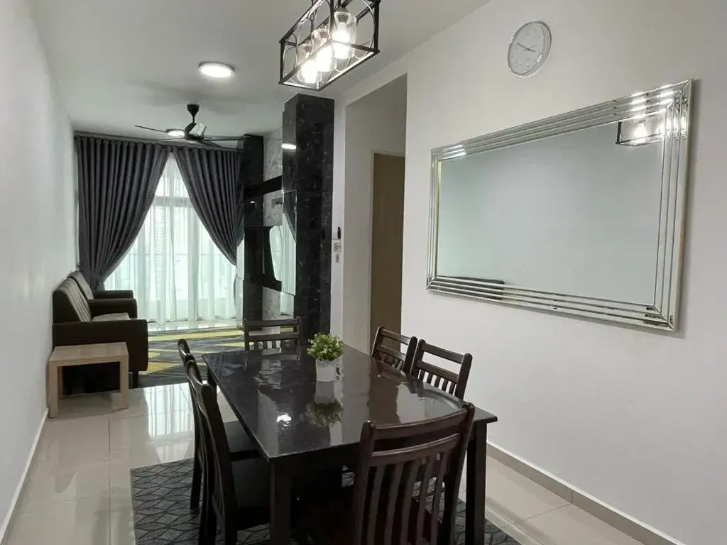 Legasi Kg Bharu Kuala Lumpur City centre Walk to KLCC next to LRT train KL tower view 3room 2 bathroom