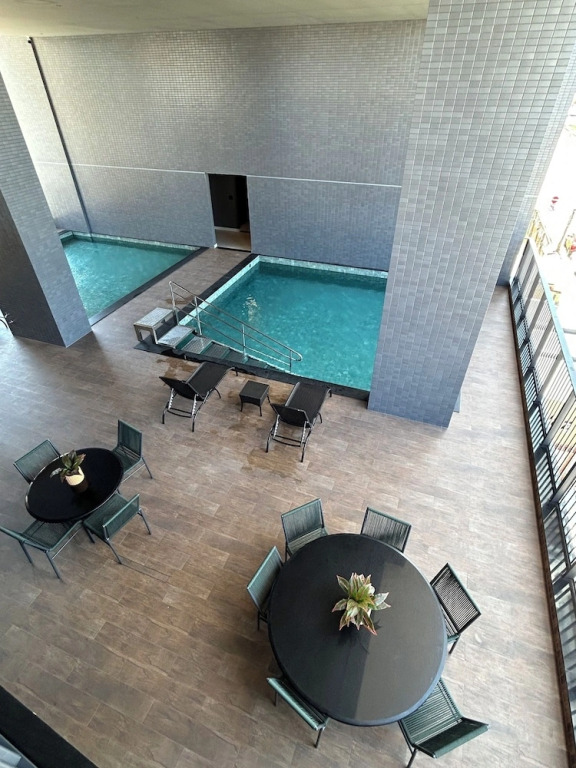 Melhores Flats - Piscina aquecida