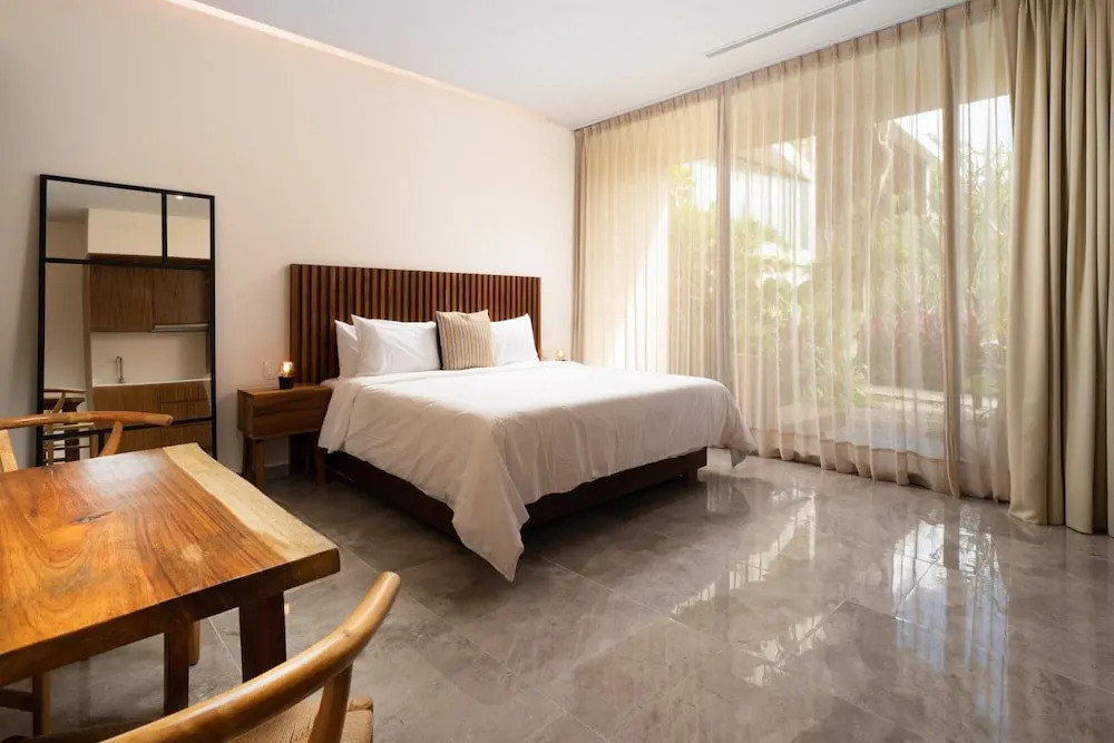 Welcoming Studio With Pool Access Private Gaden Gym Spa Yoga Free Transport to Beach Club