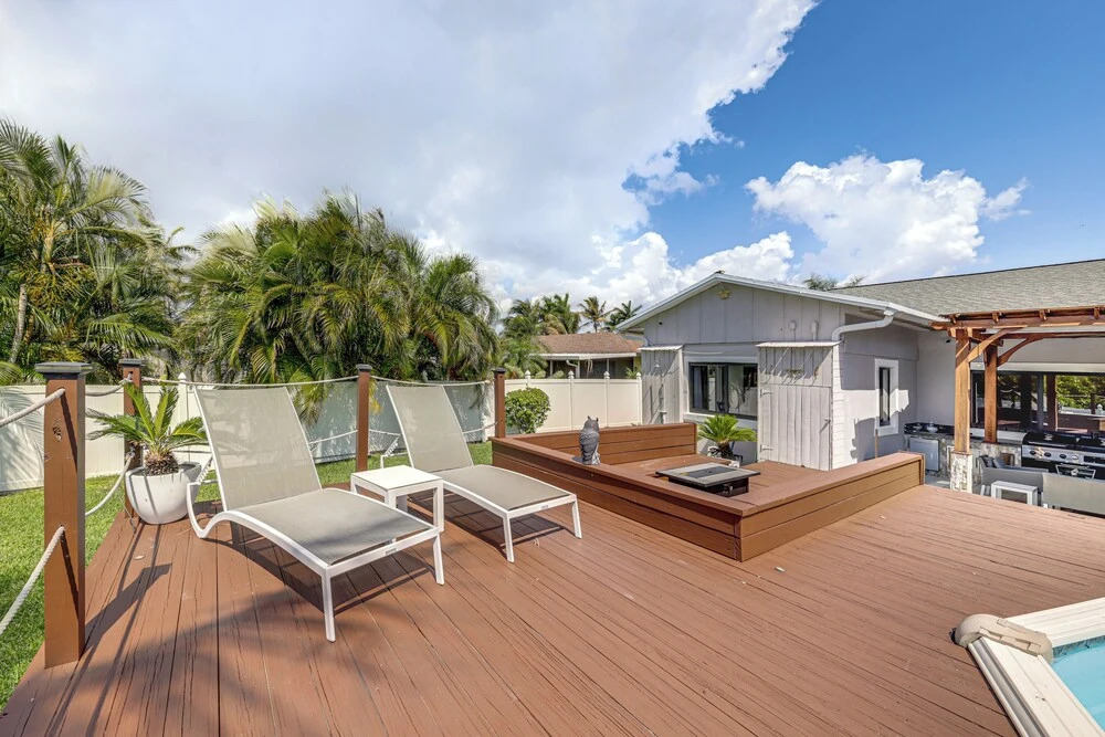 Walk to Water! Boynton Beach Gem w/ Backyard Oasis