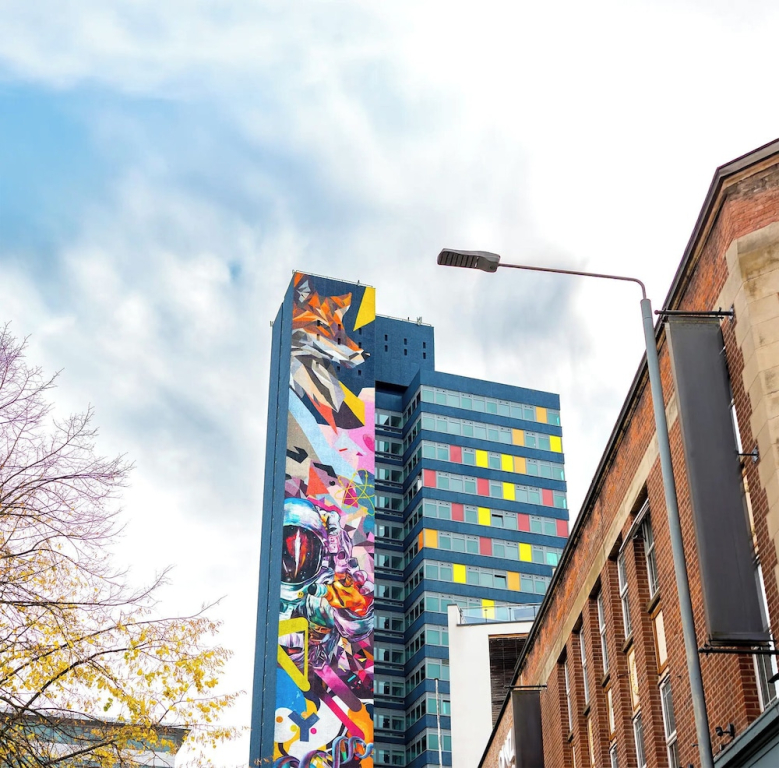 Studios at St Georges Tower in Leicester