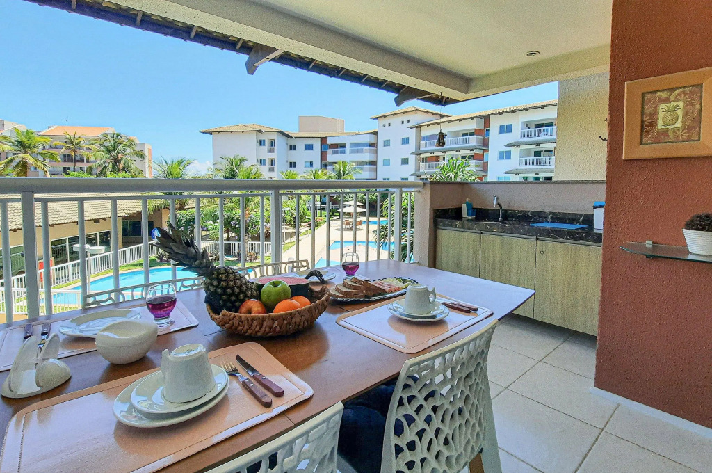 Porto Beach Vista Piscina 3Quartos 100m Beach Park