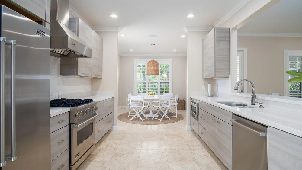 Remodeled House With Fenced Backyard and Golf Cart