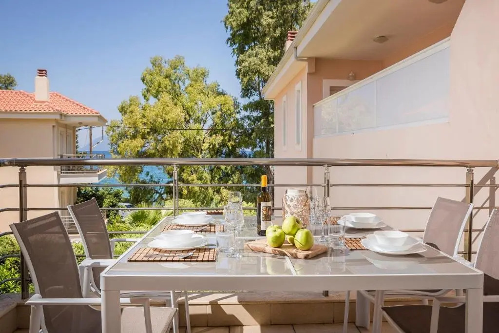 Deluxe Kefalonia Apartment Apartment Hibiscus 3 Bedroom Pool Karavomilos