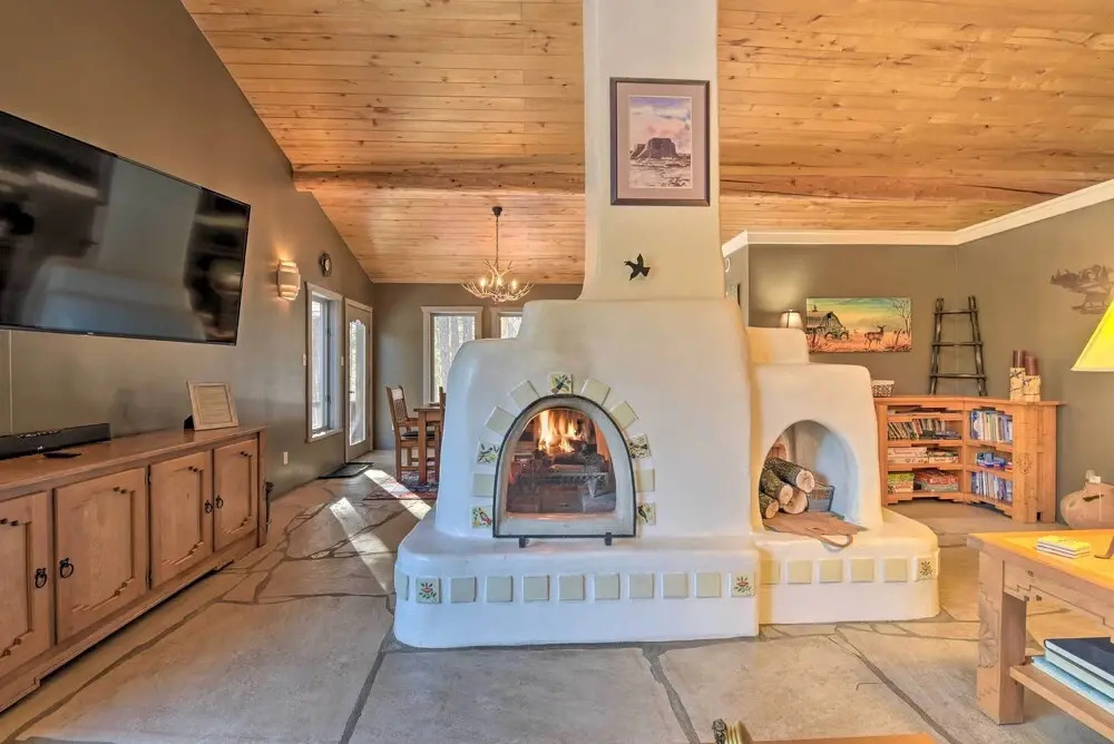 'altitude Adjustment' Angel Fire Cabin w/ Deck