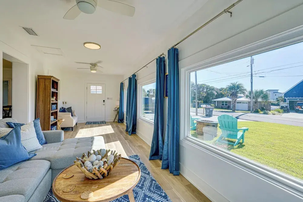 Walk to Beach: Chic PCB Getaway w/ Yard