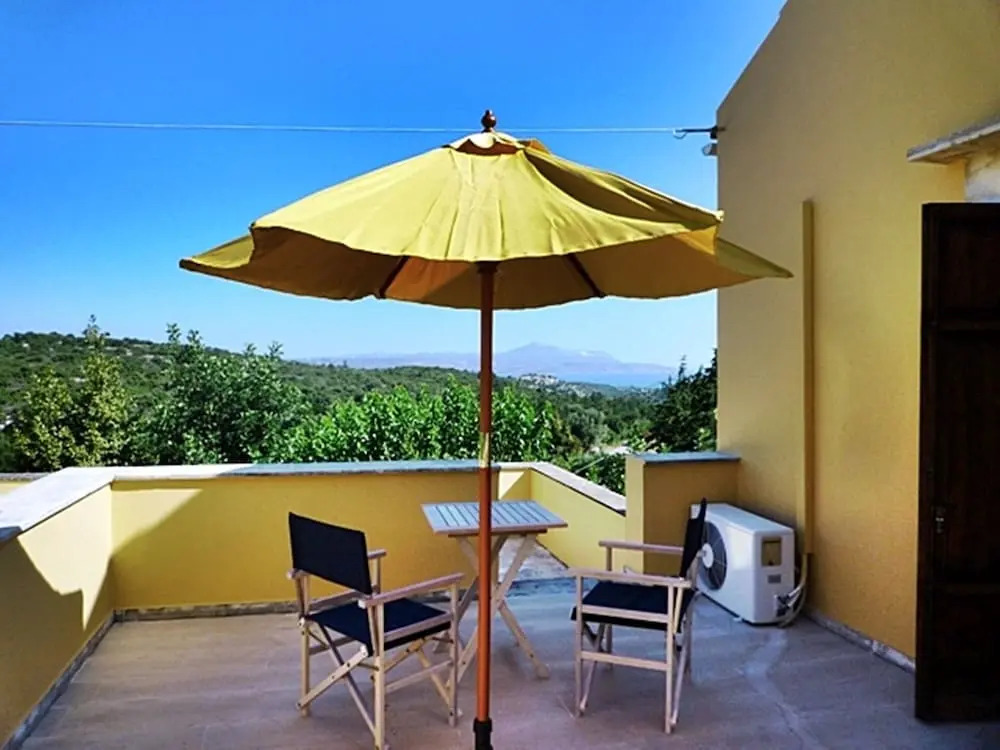 Crete Holiday Rental Small Village Close to Beaches -sharing a Large Pool