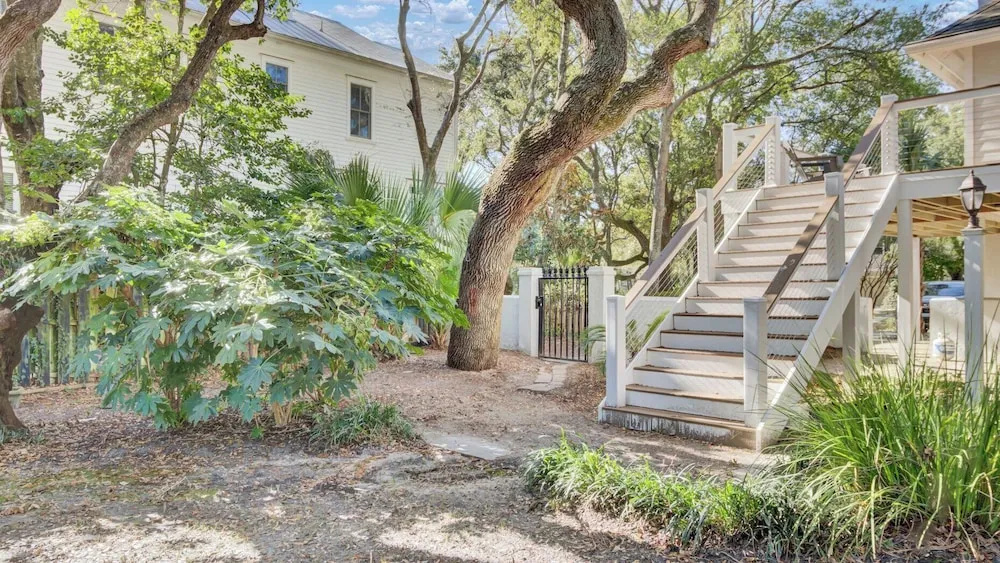 Steps to Isle of Palms Beach w/ Porch Dining, Outdoor Shower & Open Living Sea Haven by Avantstay