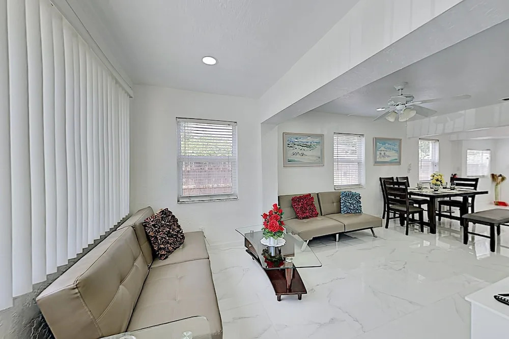 Stylish Getaway W/ New Interior & Private Hot Tub 4 Bedroom Home