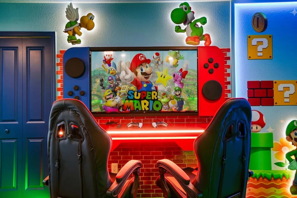 Modern 5BR Nintendo Loft Private Pool 16144