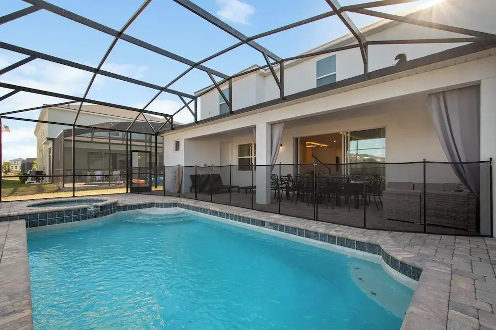 Luxe 9-bedroom Escape With Private Pool & Game Loft Solara Resort Near Disney