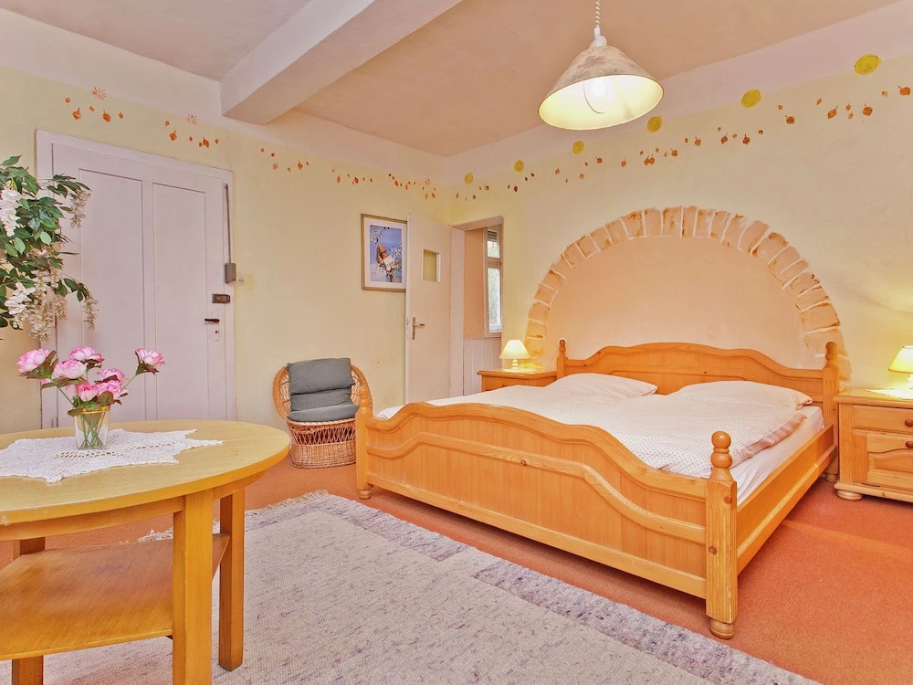 Contemporary Apartment in Bad Arolsen Hesse with private terrace and garden with barbecue