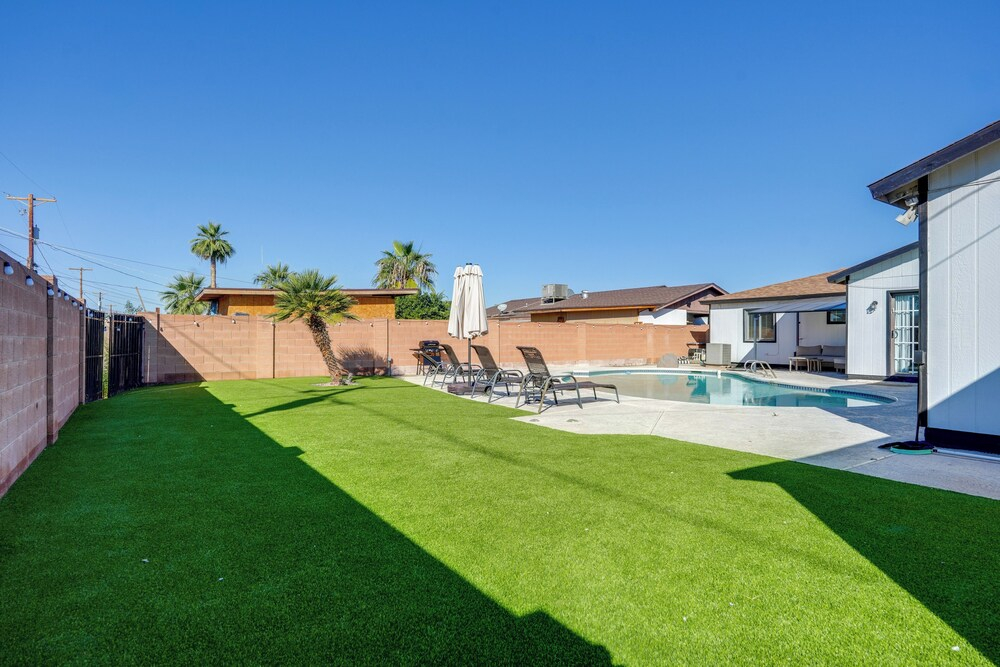 Stylish & Central Mesa Home With Private Pool!