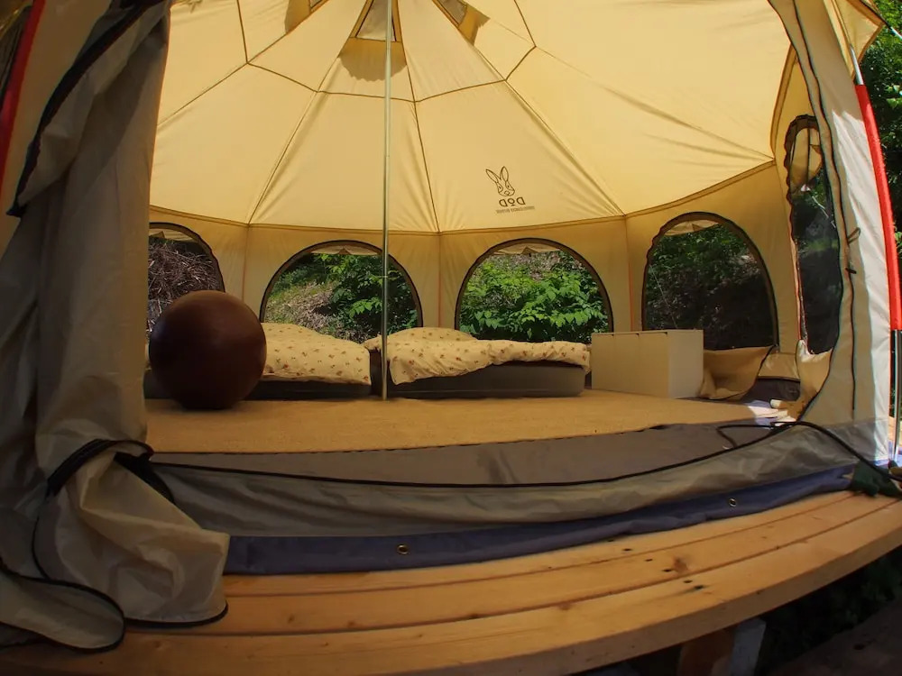 takibi hut - Campsite