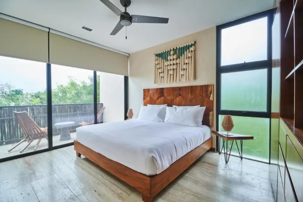 Luxury Penthouse in Aldea Zama, private pool and rooftop, 24 7 security in a gated community