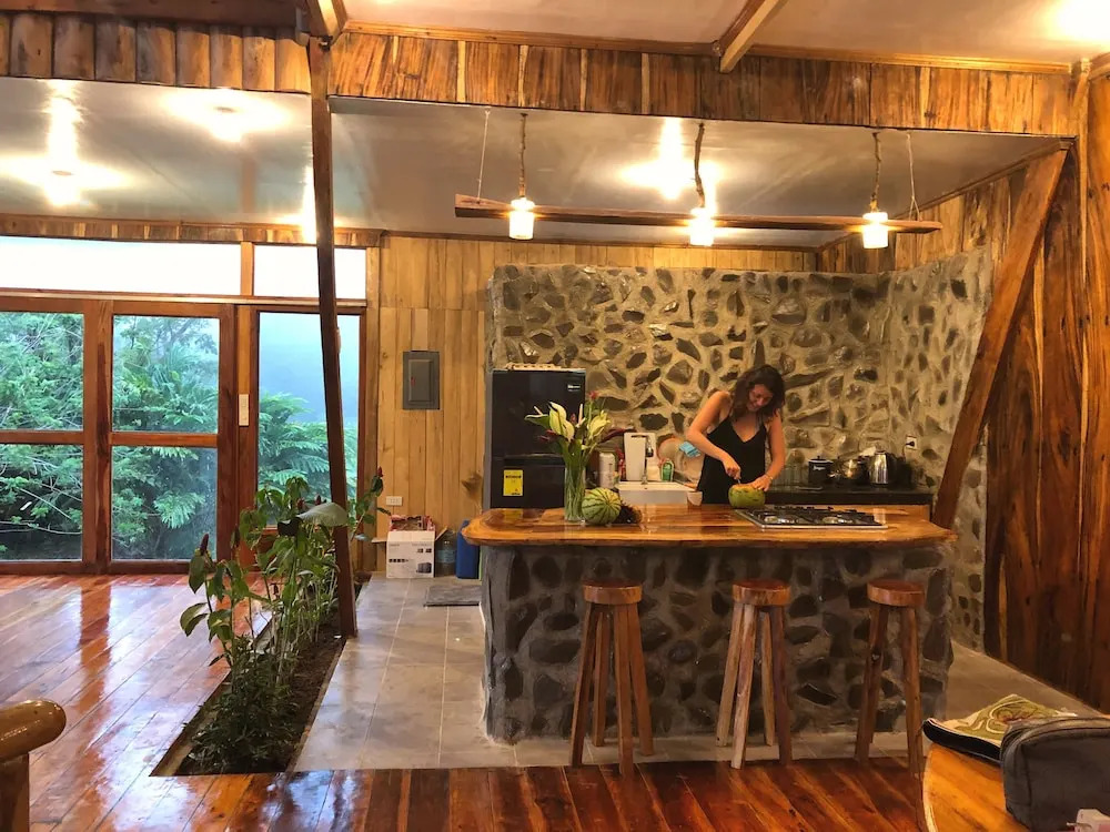 A-Frame Volcano House