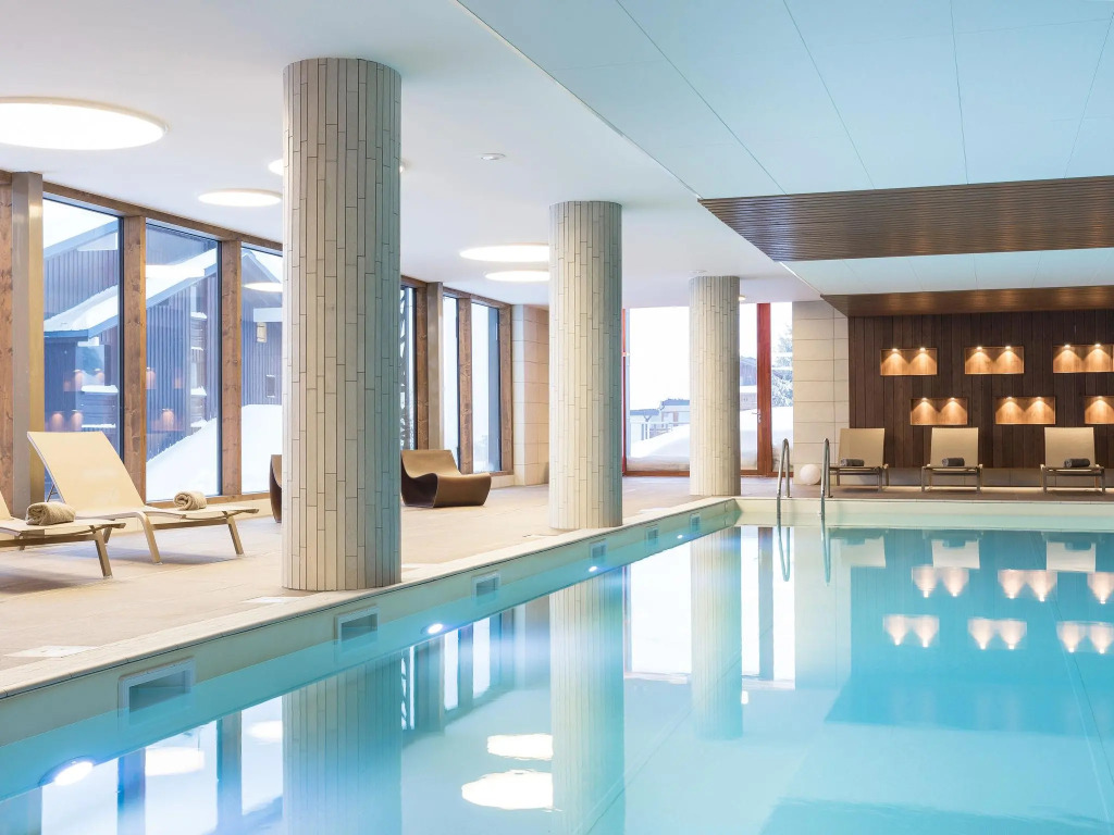 Modern apartment in authentic ski village les Saisies