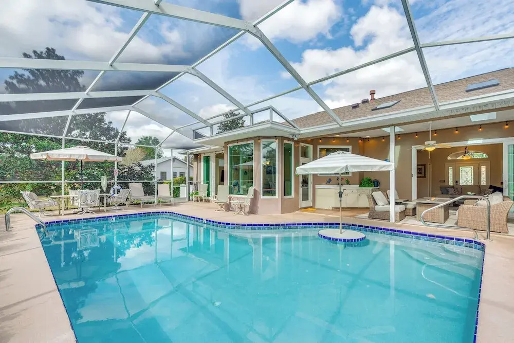 Private Pool & Golf Course Views: Pet-friendly Gem