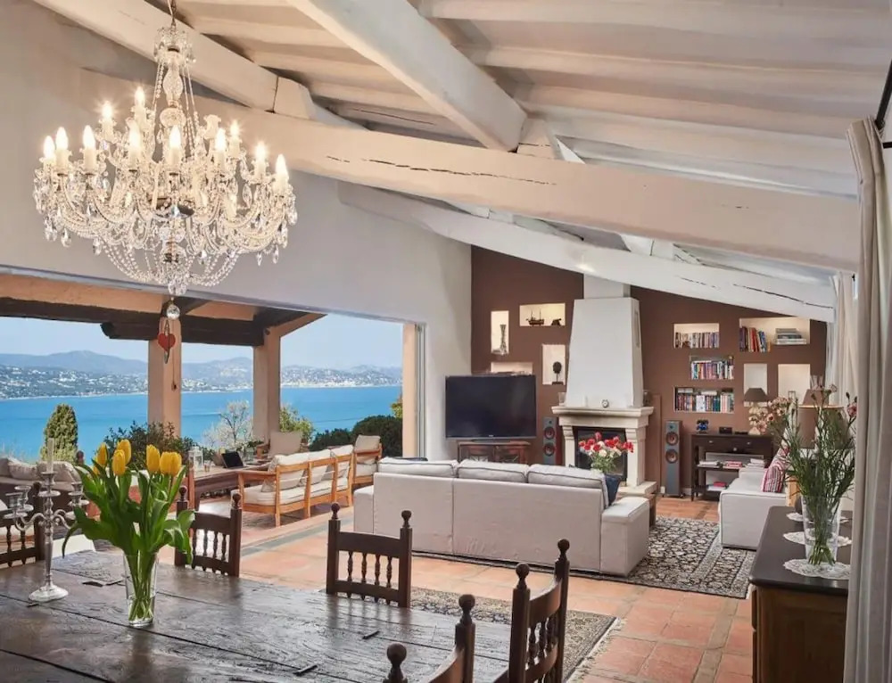 Villa with Magic view of Bay of Saint Tropez