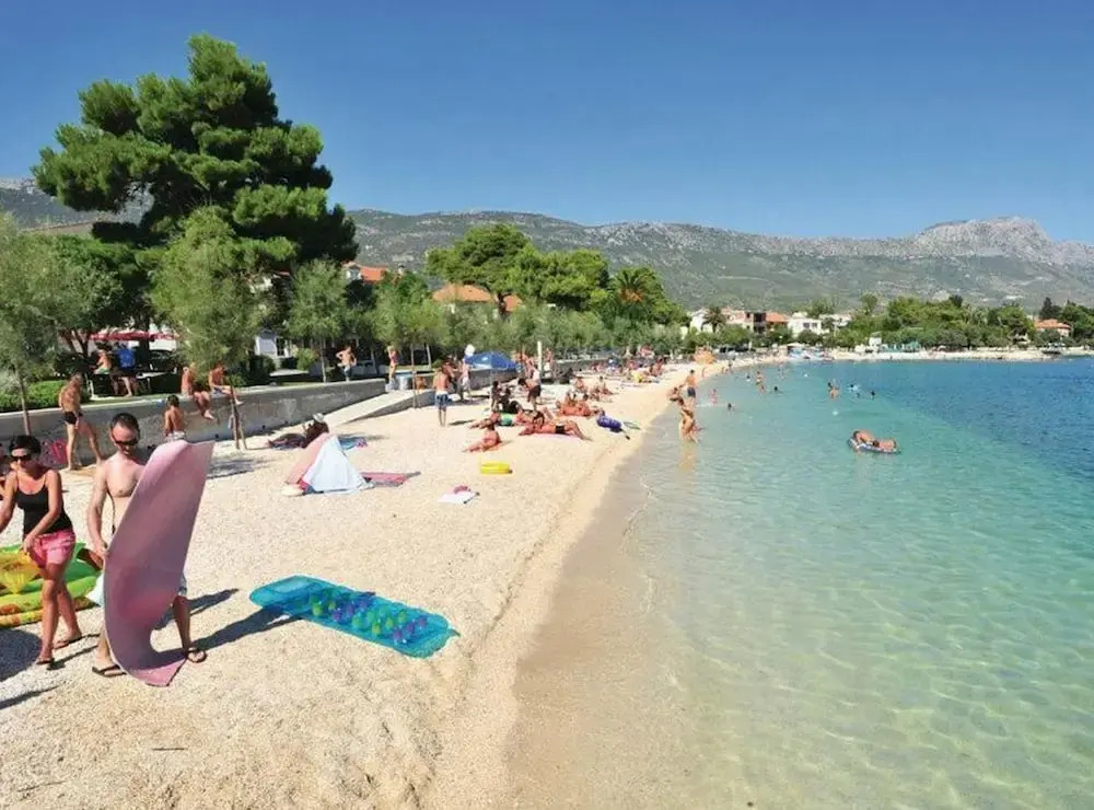 Charming Villa with Outdoor Pool, BBQ, and Sun Deck in Tranquil Kaštela Area