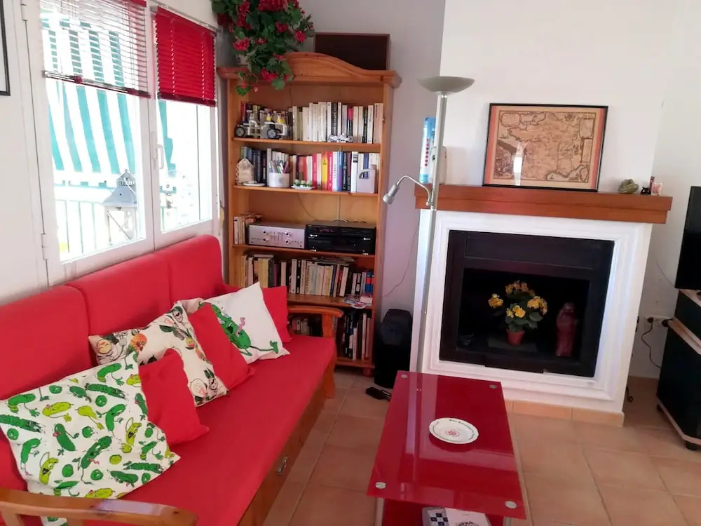 House With 3 Bedrooms in La Nucia, With Wonderful sea View, Pool Acces