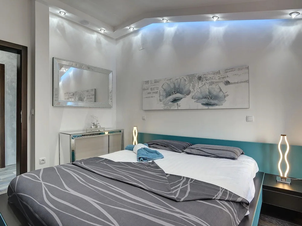 Modern Villa With Private Pool Consisting of 2 Apartments Near the Beach
